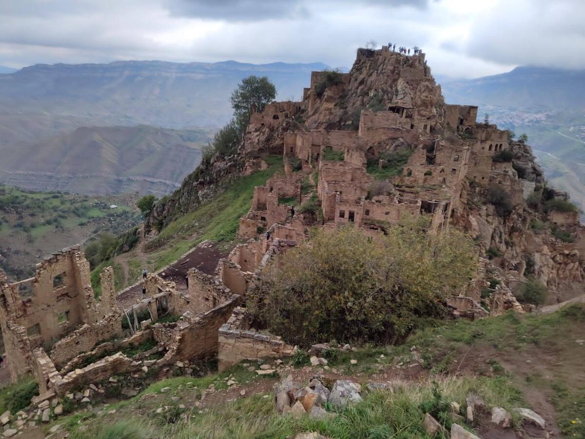 Крепость Гамсутль в Дагестане