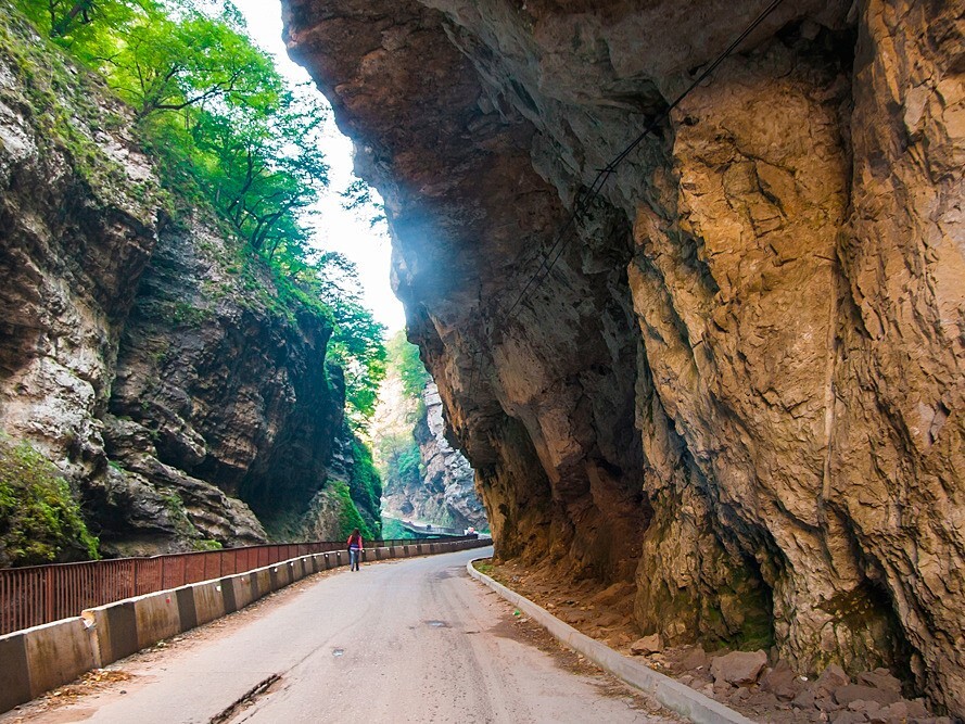 Чегемская теснина Кабардино Балкария