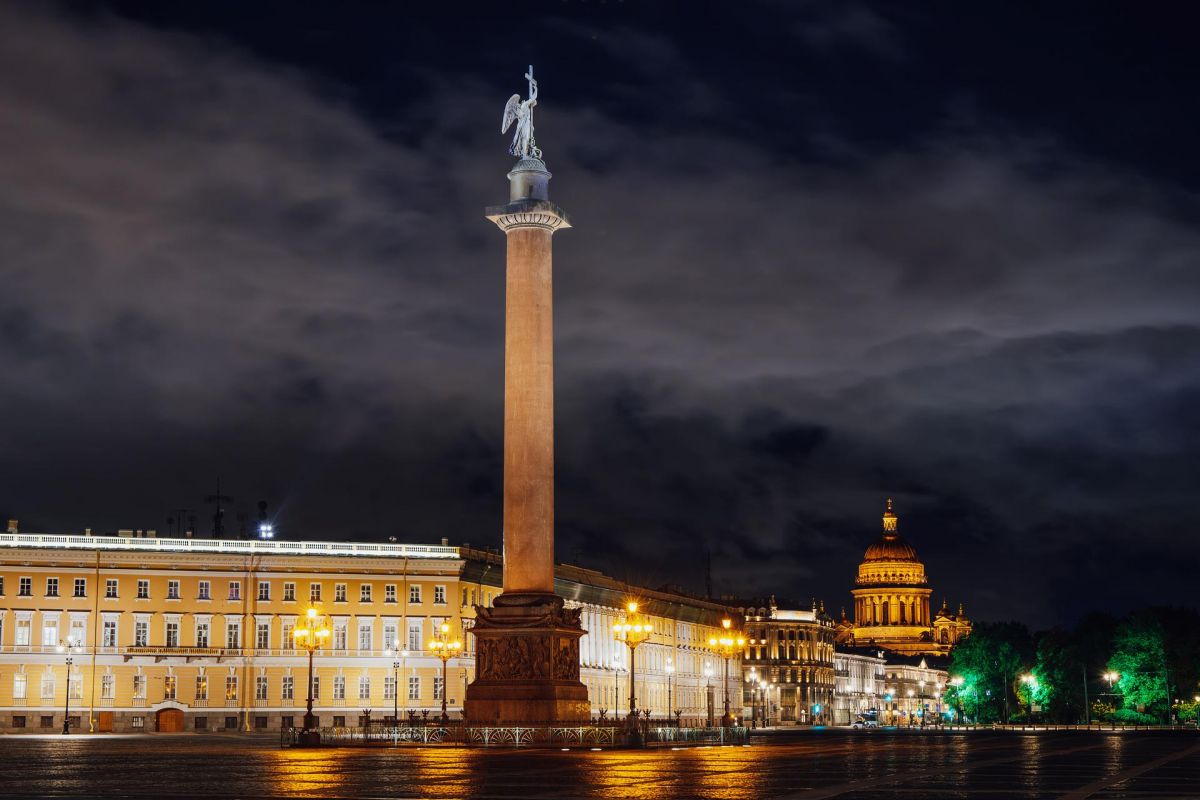 ⚡ Ночная автобусная экскурсия по городу + развод мостов (ГРУППОВАЯ)
